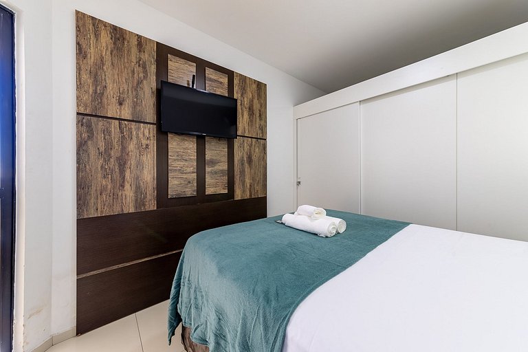 Conforto Beira Mar Pajuçara – Perto das Piscinas