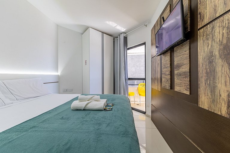 Conforto Beira Mar Pajuçara – Perto das Piscinas
