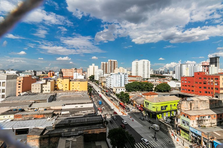 Apto 10º andar + Academia e Metrô 8 min. a pé
