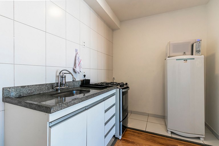 Apto 10º andar + Academia e Metrô 8 min. a pé